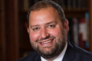 Closeup of Workers' Compensation attorney Scott Goldstein.