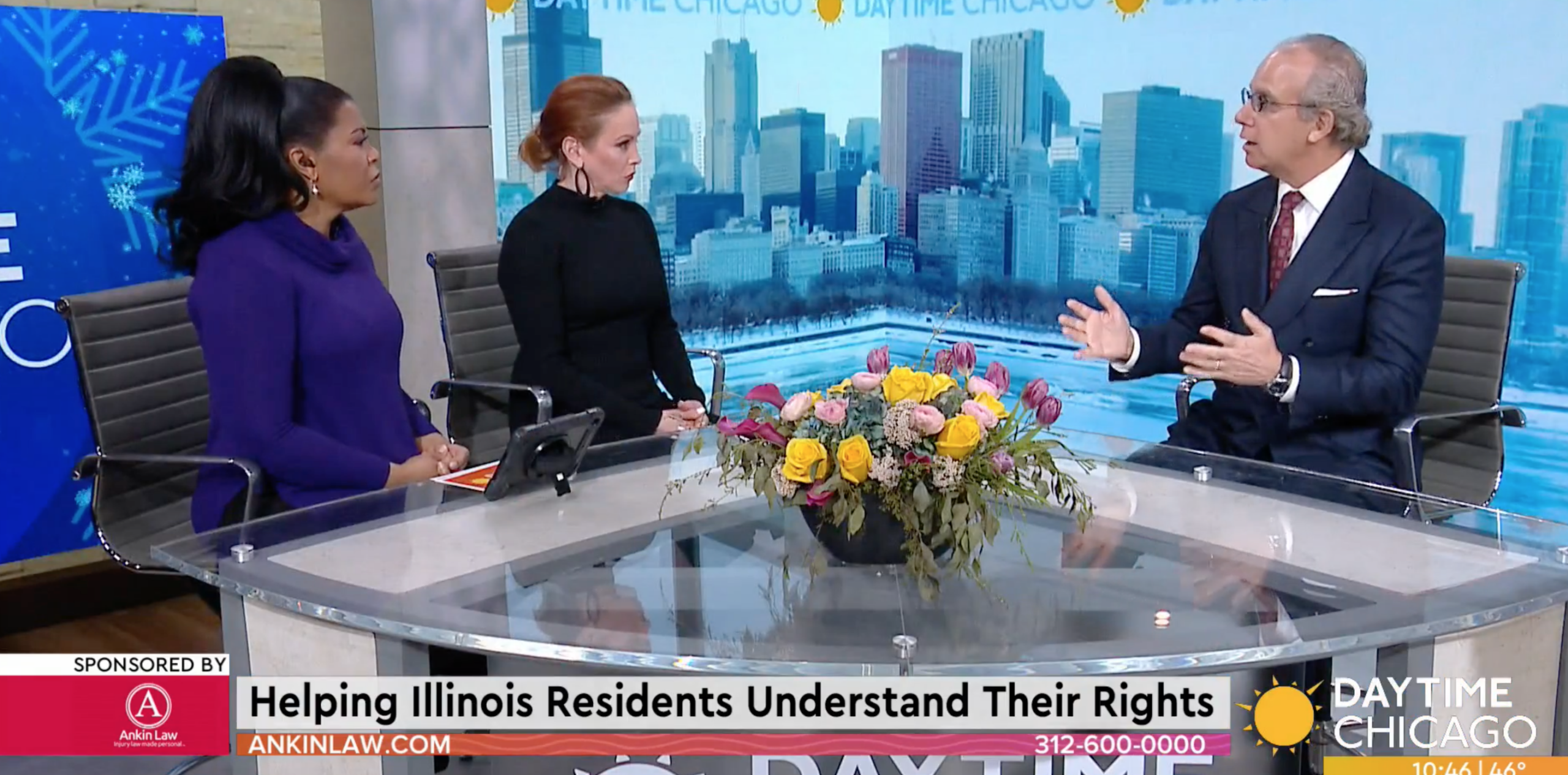 Howard talking on the news