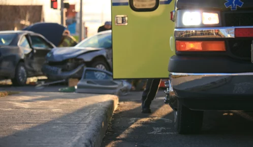 Chicago, IL - Woman Killed in Two-Car Crash at Biesterfield & Meacham Rds