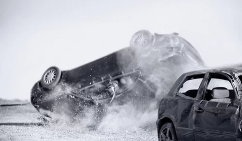 White and grey filtered roll ever accident.