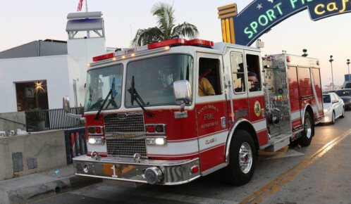 Injury Apartment Fire at W 111th St