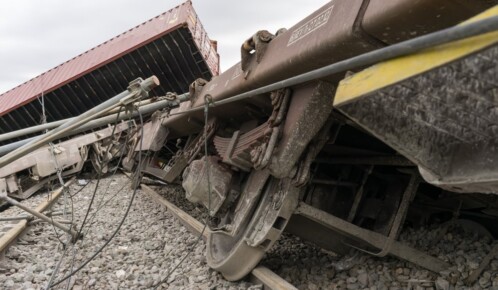 Car Struck by Train Results in Injuries at Monroe St Xing