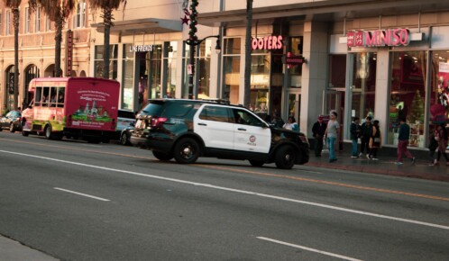 Three Injured in Police Vehicle Crash at N LaSalle St