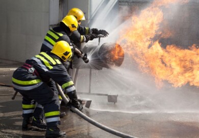 One Hospitalized After House Fire on W Russell St