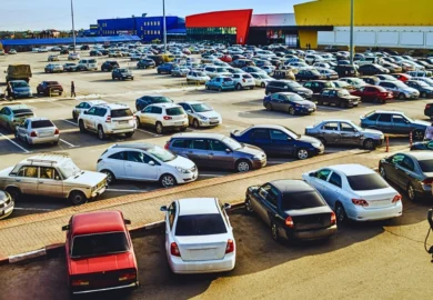 Parking Garage Car Accident