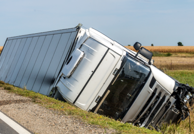 Two People Hurt in Semi-Truck Crash on I-57 Near Milepost 184