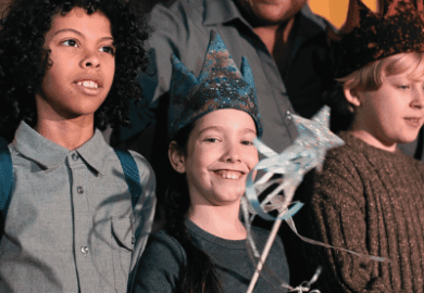 A group of smiling children